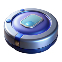 sumptuous baroque Robot vacuum cleaner, automated cleaning, with Transparent Background genuine png
