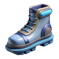 memorable abstract Ultra-detailed, isolated cutout, concept art render of a futuristic boot sole with Transparent Background 8K png