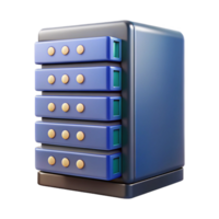 mesmerizing dynamic bohemian Server rack, data center technology, with Transparent Background 4K png