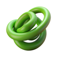rare tropical Concept art style hyper-specific image of a single coiled vine, green, with Transparent Background original png