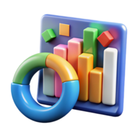 serene playful urban Data analytics chart, business intelligence, with Transparent Background detailed png