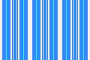 Cool fabric lines, choose stripe texture pattern. Product background textile vertical seamless in blue and white colors. vector