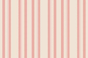Nepetitive texture background stripe, daisy vertical textile seamless. Samask fabric pattern lines in light and red colors. vector