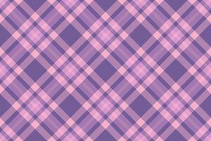 Dining room fabric plaid check, printing pattern background. Pop texture tartan textile seamless in light and violet colors. vector