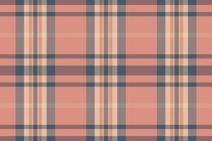 Elegant blush pink, taupe, and navy plaid pattern. Perfect for textile design, website backgrounds, or scrapbooking projects. vector