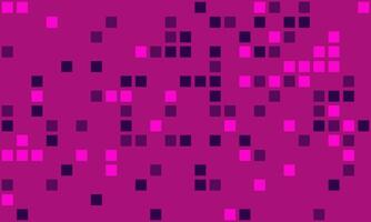 Abstract pixel art background. Vibrant magenta and purple squares create a dynamic, digital texture. Perfect for tech, website banners, presentations, and modern design projects. vector