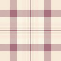 Elegant cream and mauve plaid pattern. Perfect for textile design, backgrounds, or website templates. Subtle texture adds depth and sophistication. Evokes feelings of warmth and comfort. vector