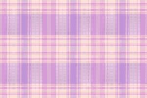 List background pattern, gentle tartan texture seamless. Abstract textile fabric plaid check in light and purple colors. vector