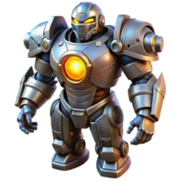 stunning joyful renaissance Advanced power armor, heavy plating, glowing energy source with Transparent Background sharp png