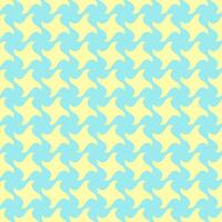 Abstract pastel blue and yellow geometric seamless pattern. Ideal for backgrounds, textile prints, or website designs. vector