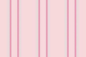 Dimensional vertical background lines, tough textile stripe fabric. Suit texture seamless pattern in light and gainsboro colors. vector