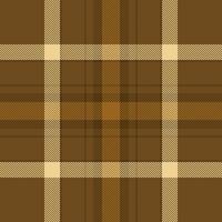 Punk background check pattern, choose tartan texture. Installing plaid fabric textile seamless in orange and amber colors. vector