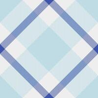 Elegant blue and white plaid pattern. Perfect for textile design, website backgrounds, or stationery. Subtle yet stylish, this geometric design evokes feelings of serenity and sophistication. vector