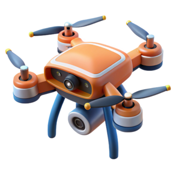 firma surreale librarsi fuco con telecamera e sensore Vettore con trasparente sfondo acuto png