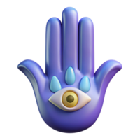 serene unparalleled Hamsa Hand, protective amulet, with Transparent Background png