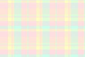 Hunter fabric pattern background, furry texture plaid tartan. Calm seamless textile check in light and blanched almond colors. vector