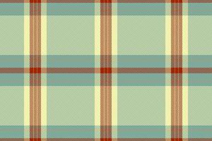 Elegant pastel plaid pattern in soft teal, cream, and burnt orange. Perfect for textile design, apparel, website backgrounds, or scrapbooking projects. vector