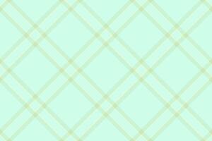 Subtle mint green and beige crisscross plaid pattern. Perfect for textile design, wallpaper, or website backgrounds. A calming and elegant design that evokes feelings of serenity and sophistication. vector