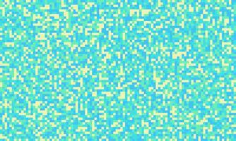 Abstract pixelated texture in calming pastel blues and greens. Ideal for website backgrounds, digital art, or textile designs. Evokes feelings of serenity and digital modernity. vector