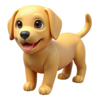 striking mysterious minimalist A playful golden retriever puppy, with Transparent Background 8K png