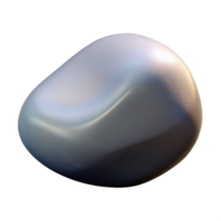 pristine standout Professional render, photorealistic, ultra-detailed image of a single, smooth river stone with natural color variations Isolated cutout with Transparent Background png