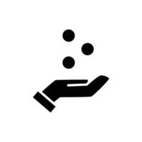 salary solid icon design good for web or mobile app vector