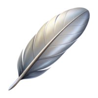 signature bohemian A floating feather, minimalist, line art with Transparent Background 4K png