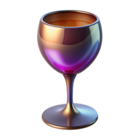serene energetic modern A wine glass, elegant, abstract design with Transparent Background top-tier png