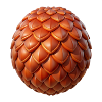 sought-after minimalist A highly detailed illustration of a dragon scale with Transparent Background artisan png
