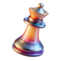 extraordinary remarkable A chess piece, the king, abstract design with Transparent Background png