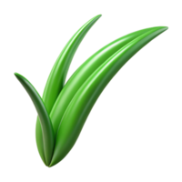 radiant rustic Concept art style ultra-detailed isolated cutout of a single blade of grass, green, with Transparent Background flawless png
