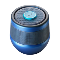 spectacular iconic Smart speaker with voice assistant activated with Transparent Background png