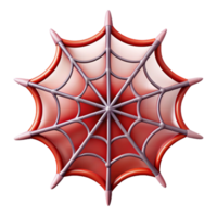 sought-after rustic Concept art style hyper-specific image of a single spider web, intricate design, with Transparent Background precision png