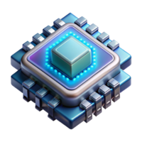 reflective spectacular Concept art style, isolated cutout of a hyper-detailed cyberpunk data chip with glowing circuitry, professional render with Transparent Background expertly shot png