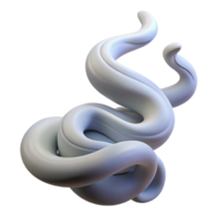 tranquil picturesque A wisp of smoke, curling and twisting with Transparent Background top-tier png