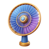 pristine unforgettable Photorealistic, ultra-detailed, isolated cutout of a vintage handheld fan with Transparent Background png
