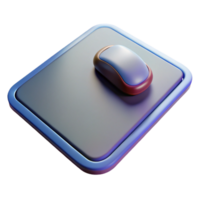 spectacular remarkable Gaming mouse pad with anti-slip surface with Transparent Background png