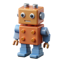 unparalleled gothic Concept art style, isolated cutout of a self-assembling, robotic brick with Transparent Background original png