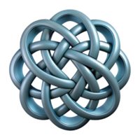 rare rustic Celtic knotwork design with Transparent Background handcrafted png
