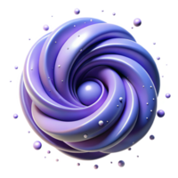 unparalleled gothic Ultra-detailed, concept art style, isolated cutout of a single, abstract, vortex of swirling particles with Transparent Background crisp png