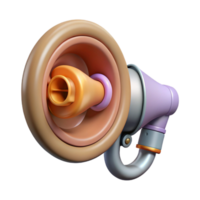 whimsical picturesque Isolated cutout, concept art style biomechanical ear with amplified microphone and internal speaker Ultra-detailed with Transparent Background perfect clarity png