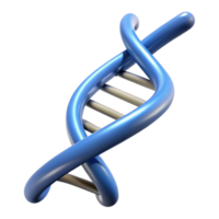 pristine whimsical modern A DNA double helix spiraling upwards with Transparent Background flawless png