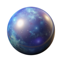 sought-after contemporary Hyper-specific, isolated cutout of a celestial orb radiating cosmic energy, professional render, photorealistic with Transparent Background perfect clarity png
