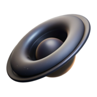 splendid dynamic creative Ultra-detailed, isolated cutout of a single, miniature black hole, hyper-specific gravitational lensing, professional render with Transparent Background 4K png