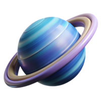 mesmerizing joyful elegant Photorealistic, ultra-detailed, isolated cutout of a single, ringed gas giant, hyper-specific ring details with Transparent Background top-tier png