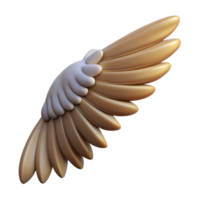 quintessential classic Hyper-specific professional render of a single, feathered Harpy wing, clawed, isolated cutout with Transparent Background perfect clarity png