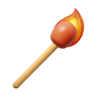 pristine rustic Photorealistic, isolated cutout of a single matchstick, hyper-specific with Transparent Background detailed png
