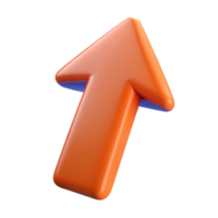 stunning tropical A single, stylized arrow, pointing upwards with Transparent Background 8K png
