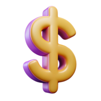 sumptuous bold impressionist A single, stylized dollar sign, bold and financial with Transparent Background original png