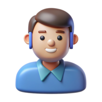 splendid playful bohemian Facial recognition software icon with Transparent Background studio quality png